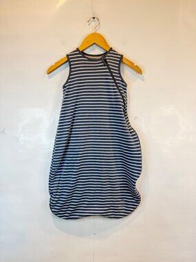 Woolino 4 Season Classic Baby Sleeping Bag 6-18 Months Merino Wool Cotton Navy